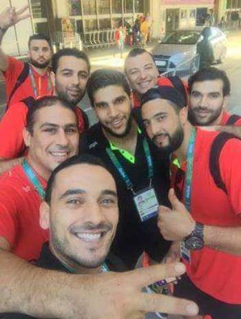 وصول منتخب تونس لليد الى ريو