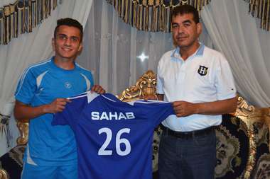 من توقيع اللاعب الشعلان