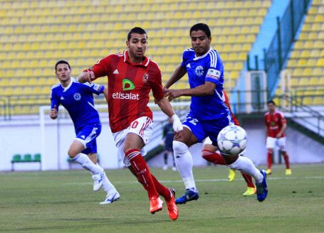 مباراة سابقة بين الأهلي وسموحة