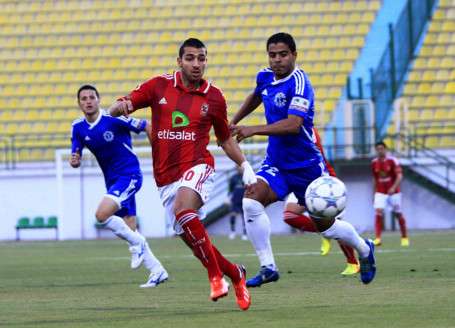 مباراة سابقة بين الأهلي وسموحة