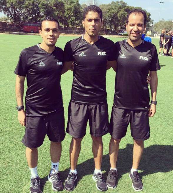 طاقم التحكيم السعودي