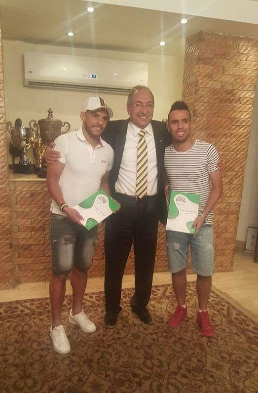 حازم محمد إمام وخالد قمر	