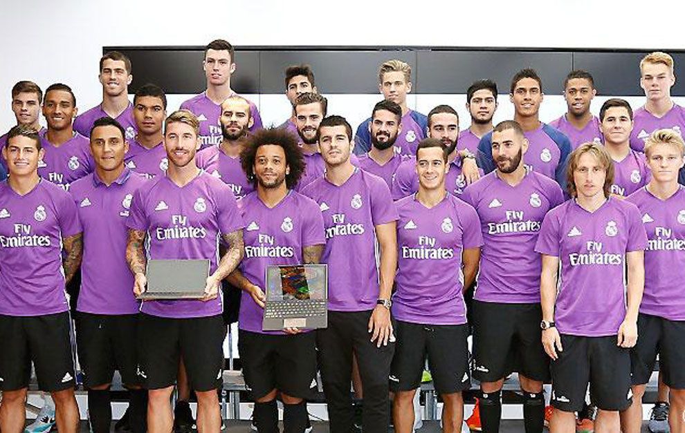 لاعبو ريال مدريد