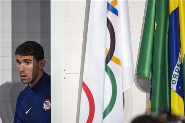 السباح الأمريكي مايكل فيلبس