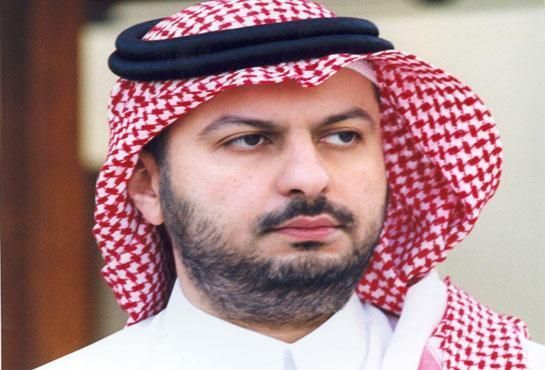الأمير عبدالله بن مساعد رئيس البعثة