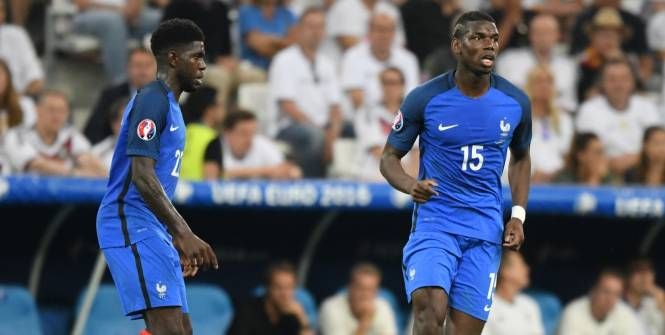 لاعبو منتخب فرنسا