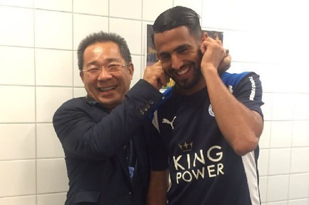 رئيس ليستر سيتي ورياض محرز