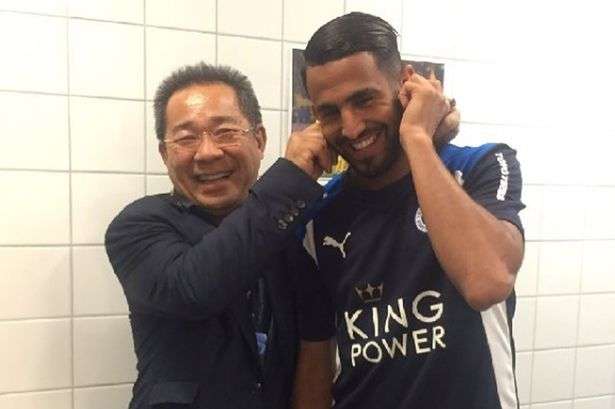 رئيس ليستر سيتي ورياض محرز