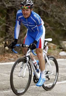 أحد المتسابقين الروس المستبعدين