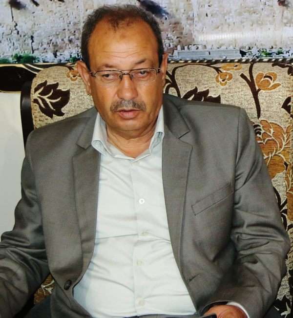 جميل السعدوني رئيس نادي شباب خان يونس