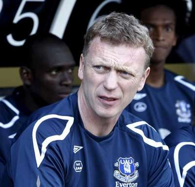  ديفيد مويس مدرب نادي ايفرتون الانجليزي 