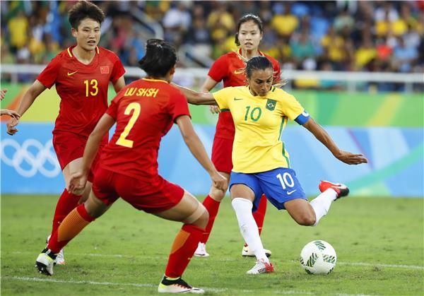 من اللقاء السابق لمنتخب البرازيل