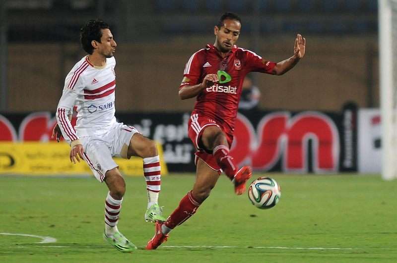 الأهلي والزمالك في مباراة سابقة