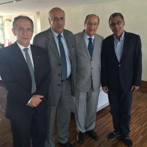الرجوب مع نظيره البرازيلي