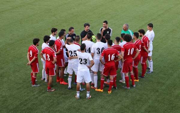 من تدريبات المنتخب الاولمبي الاردني