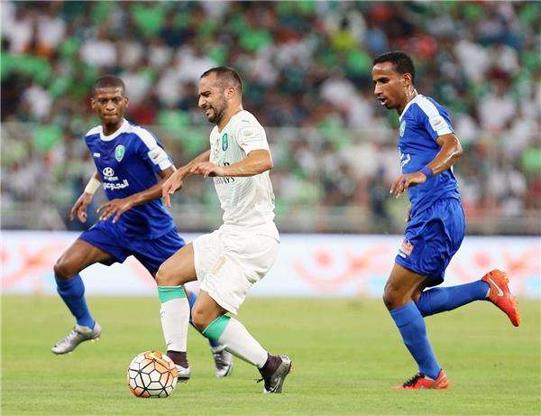 مباراة من الدوري السعودي