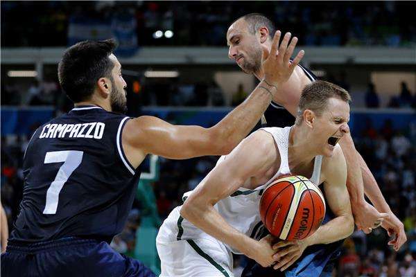 جانب من المباراة