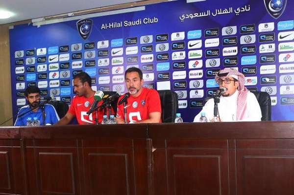 المؤتمر الصحفى للمدرب