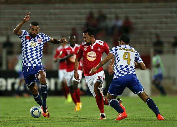 جانب من المباراة