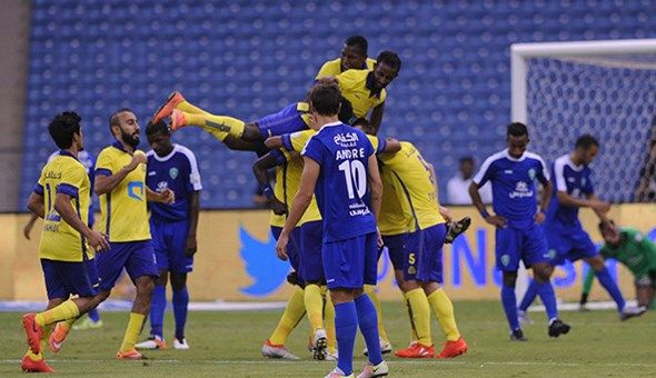 جانب من المباراة