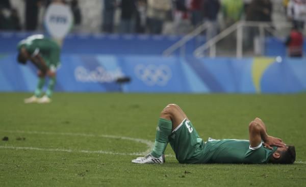 الحسرة على أحد لاعبي منتخب العراق الأولمبي