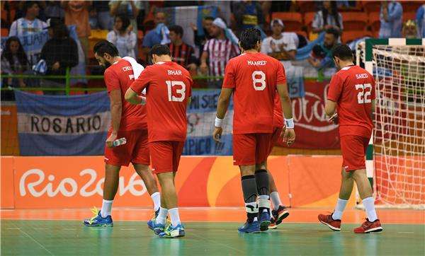 لاعبو المنتخب التونسي لكرة اليد