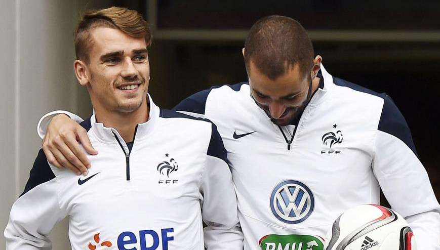  بنزيمة وجريزمان