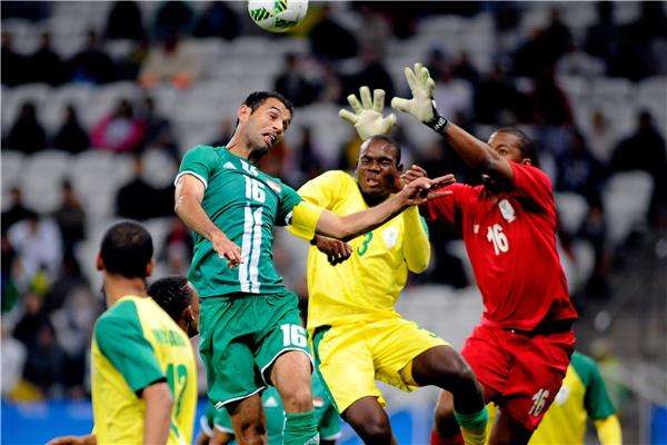 المنتخب العراقي من لقاء جنوب إفريقيا