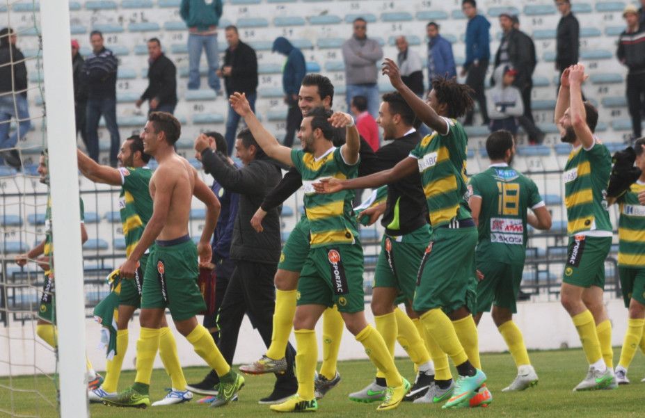 فرحة لاعبو مستقبل المرسى