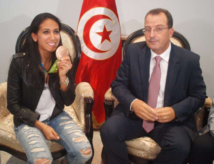 من حفل الاستقبال 