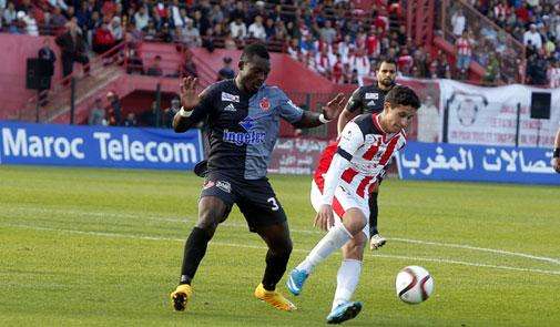 مباراة من الدوري المغربي