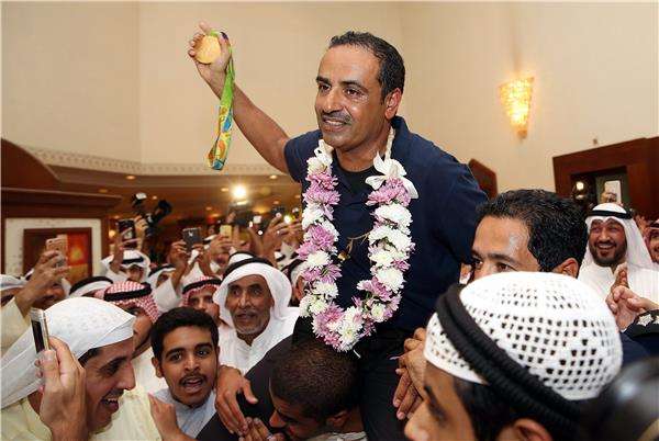 فرحة الكويتين بفهد الديحاني