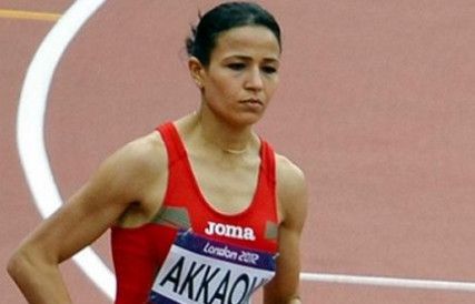  العداءة المغربية مليكة العقاوي