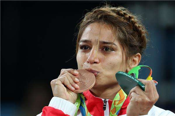 المصارعة التونسية مروى العامري