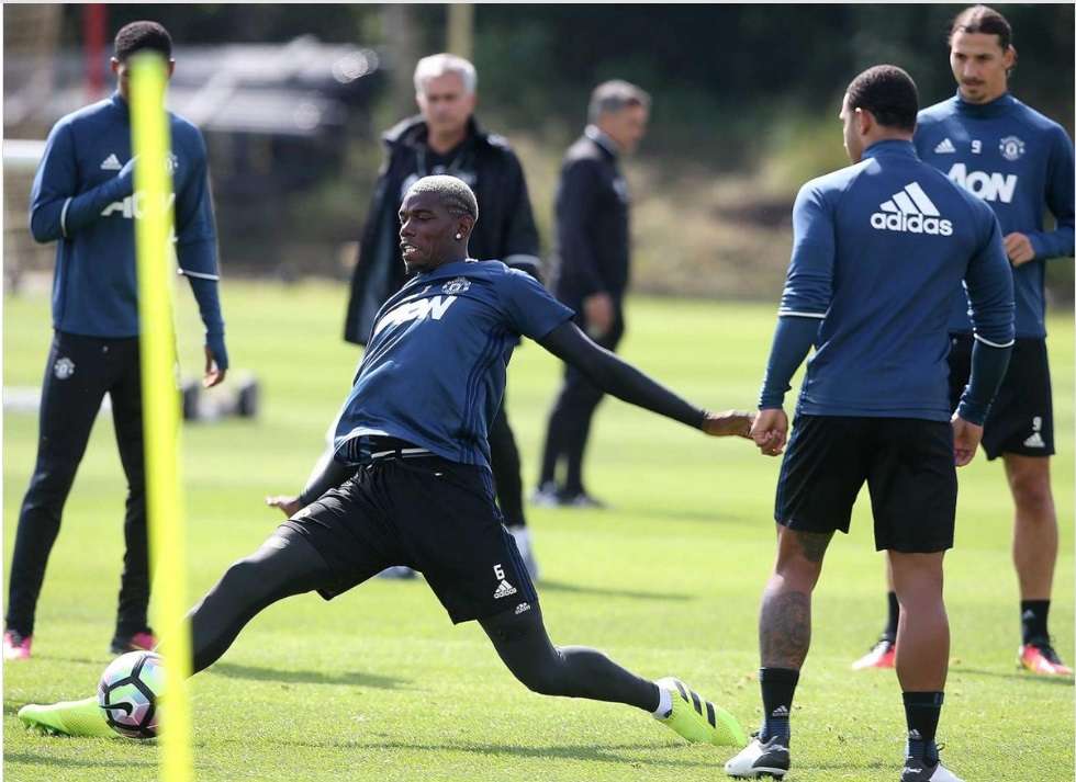 morinho and pogba