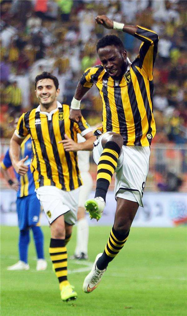 فرحة لاعبو الإتحاد (أرشيفية)