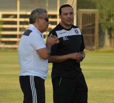 الوحيشي مع المدرب فوزي البنزرتي