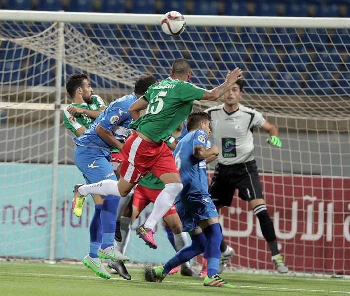 من لقاء الوحدات والرمثا