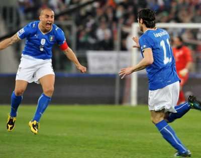 فابيو كانافارو قائد المنتخب الإيطالي لكرة القدم