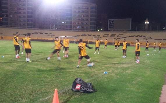 جانب من تدريبات القادسية