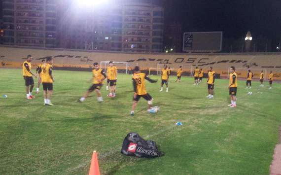 جانب من تدريبات القادسية