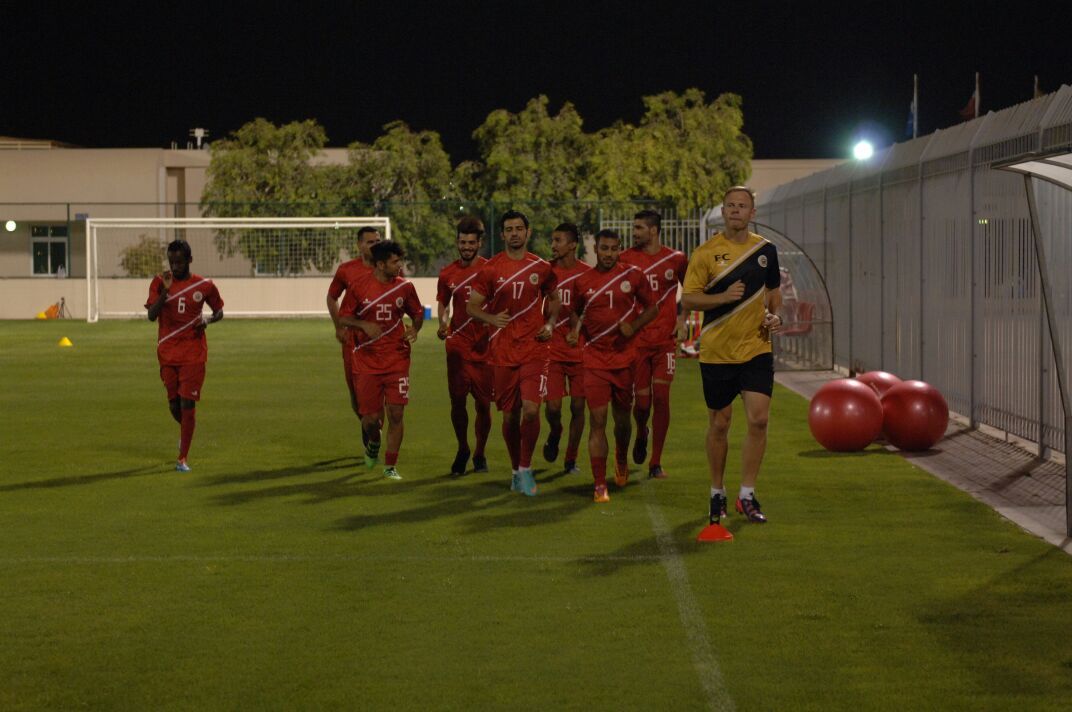 جانب من التدريب