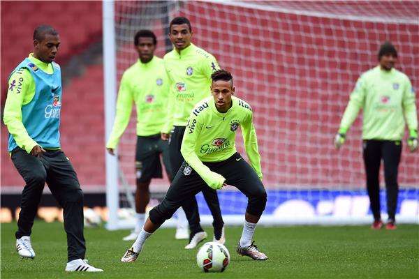 مران المنتخب البرازيلي