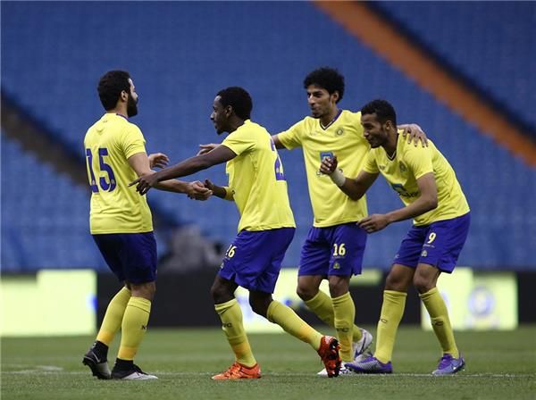 لاعبو النصر السعودي