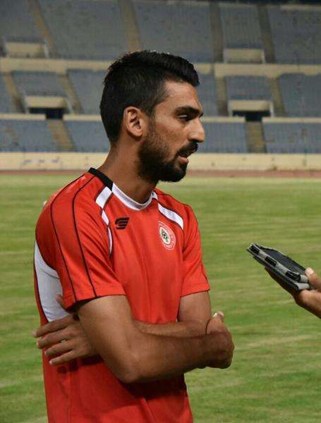 حيدر متحدثاً ل "كووورة" قبل تدريبات منتخب لبنان