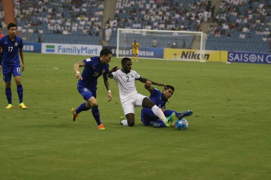 جانب من المباراة