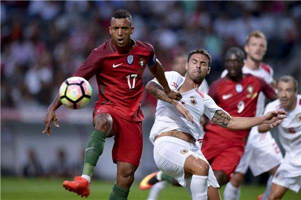 جانب من المباراة