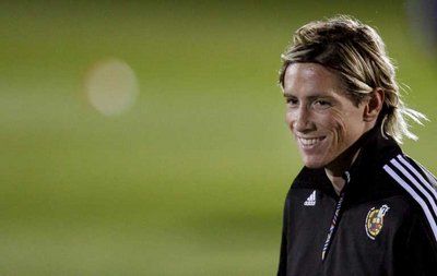 نجم هجوم منتخب أسبانيا الأول لكرة القدم،  فيرناندو توريس 