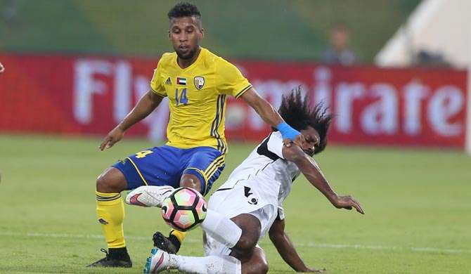 جانب من المباراة