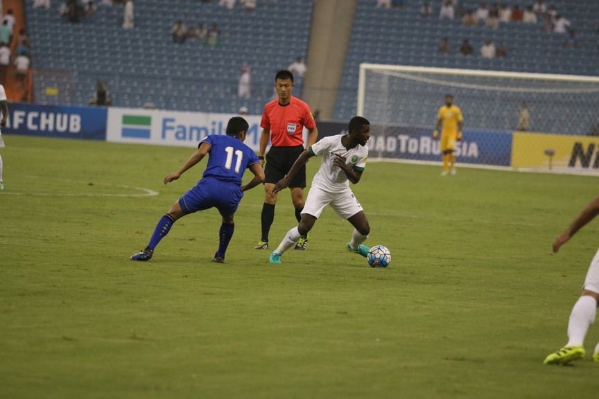 جانب من المباراة